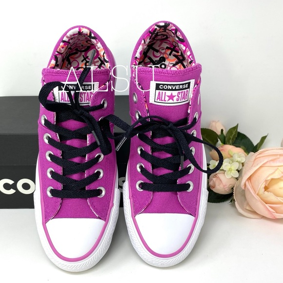 Converse Ctas Madison Ox Low Top Hyper Magenta W - Picture 6 of 8